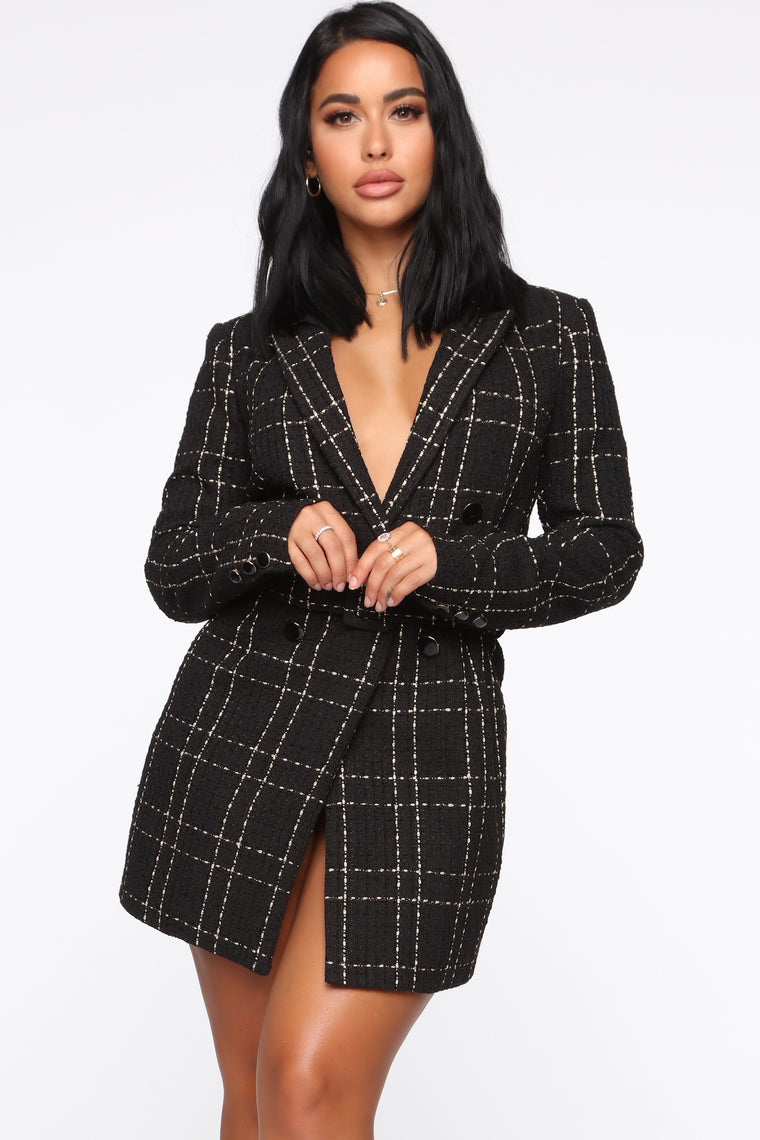 jacket dress fashion nova