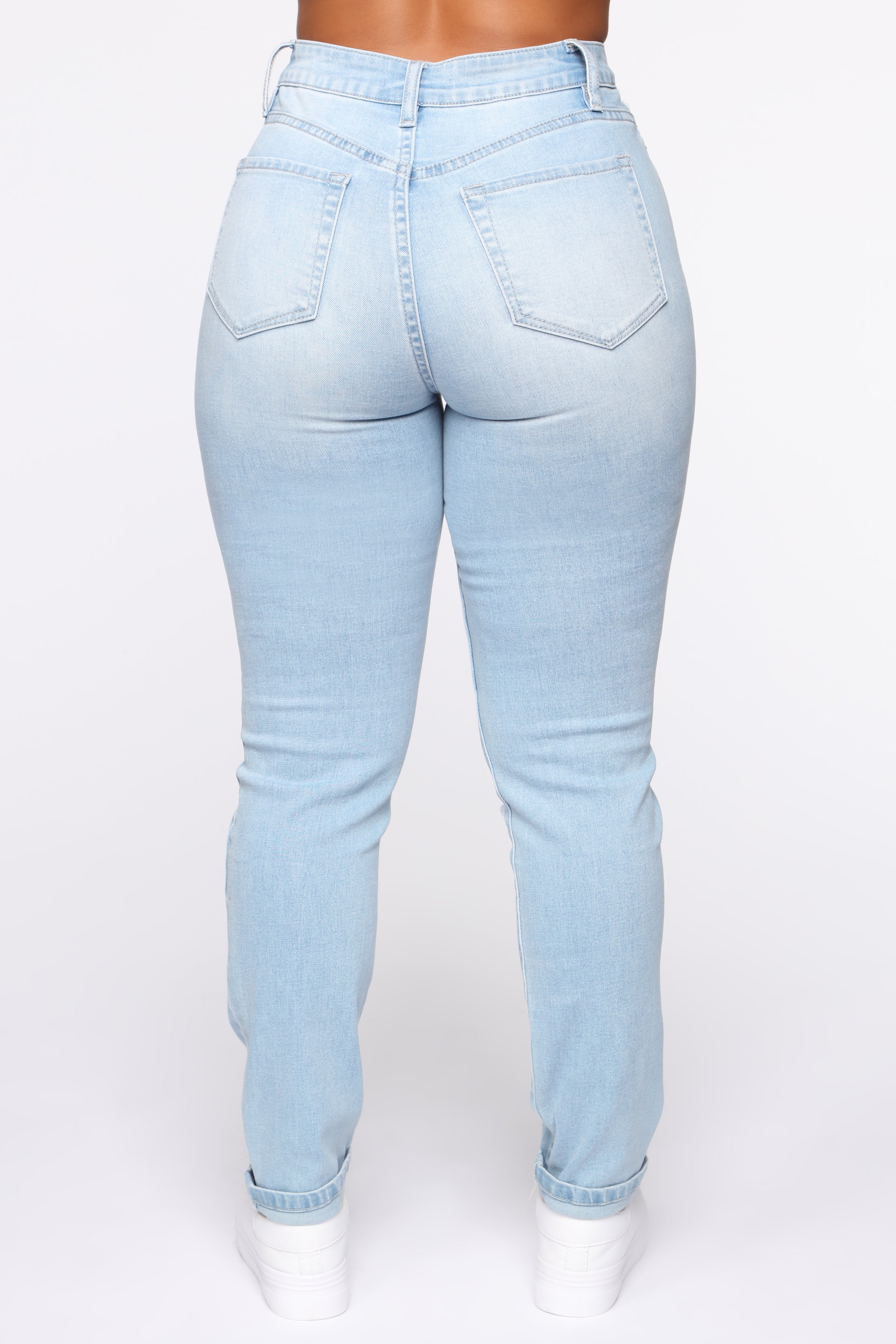 Hips Swing Skinny Jeans - Light Blue Wash – Fashion Nova