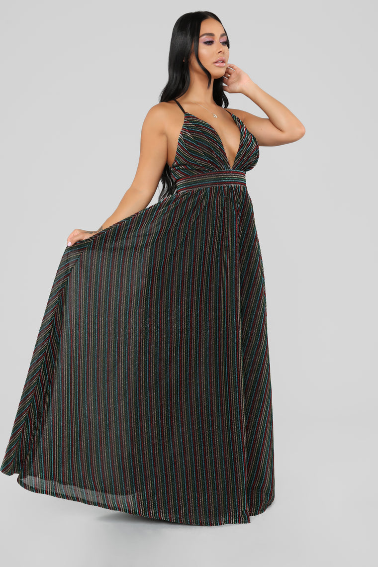 rainbow dress fashion nova