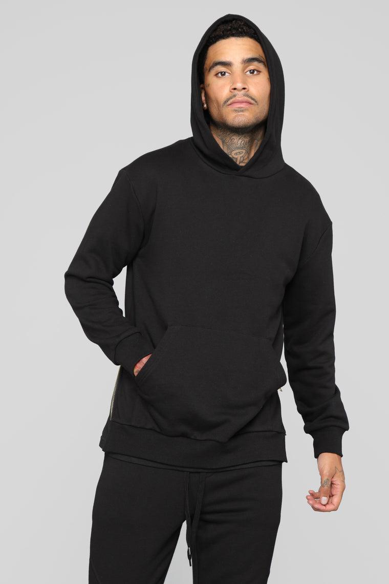 Drew Pullover Hoodie - Black