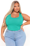 Kendra Crop Top - Green