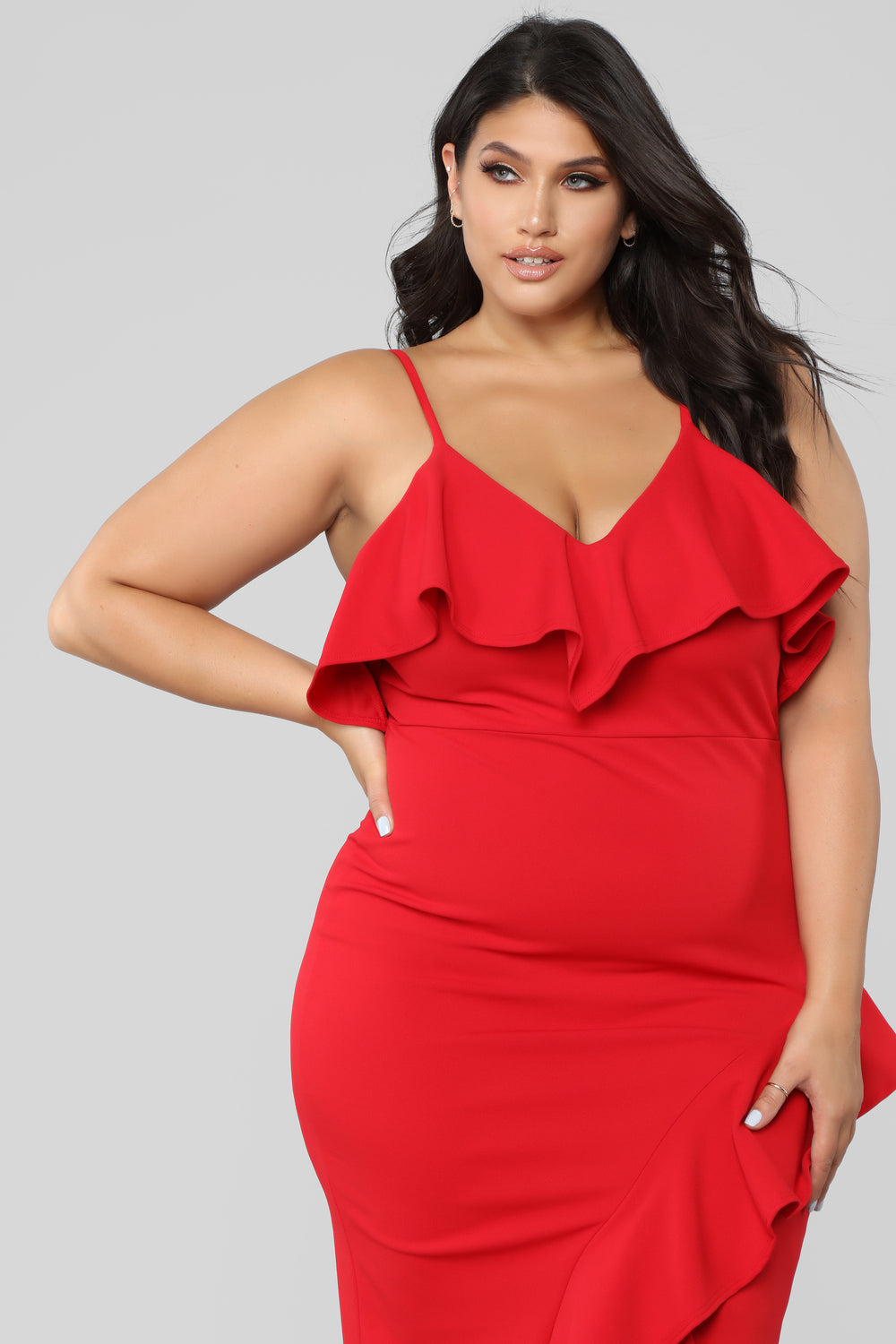 Inevitable Maxi Dress - Red