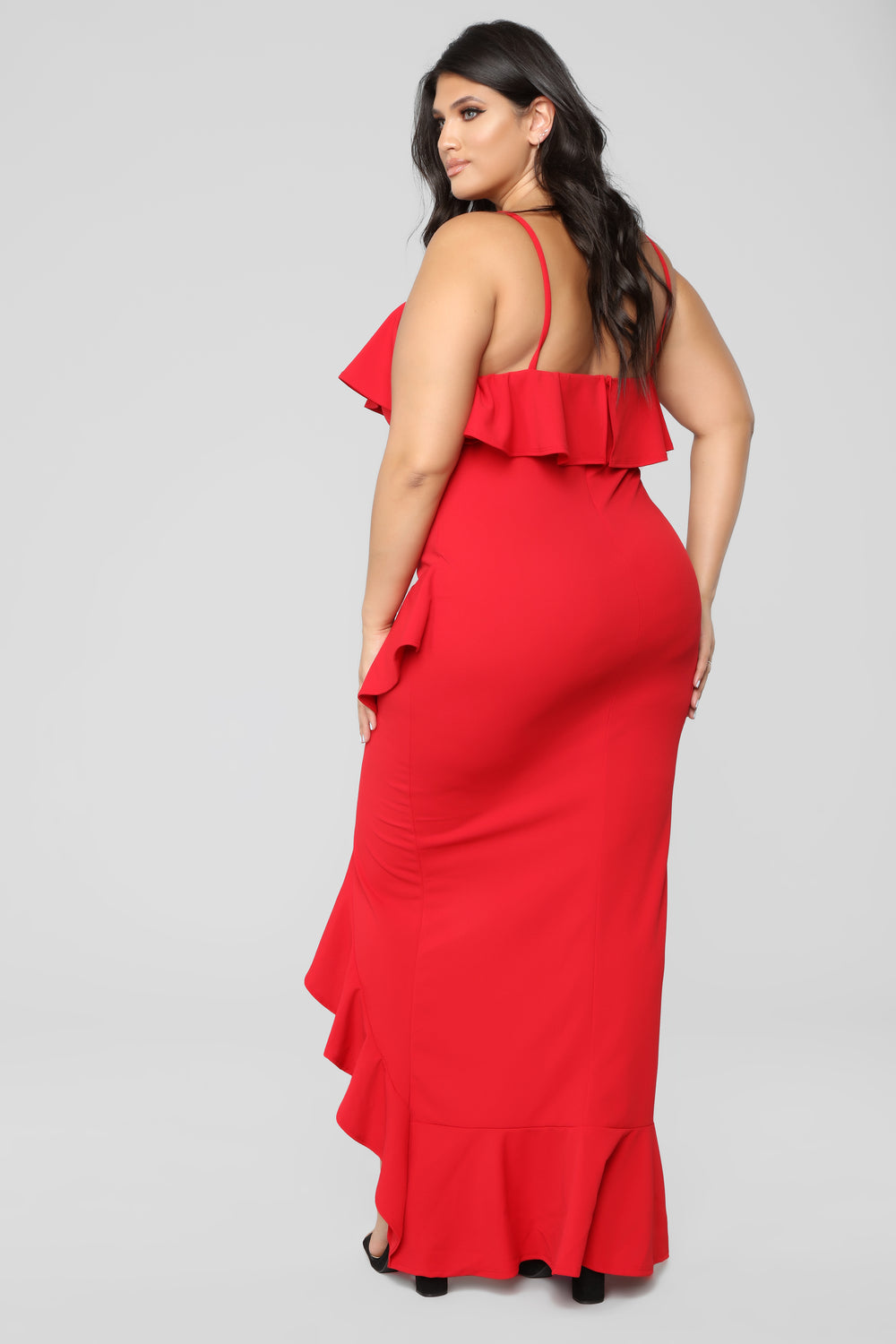 Inevitable Maxi Dress - Red