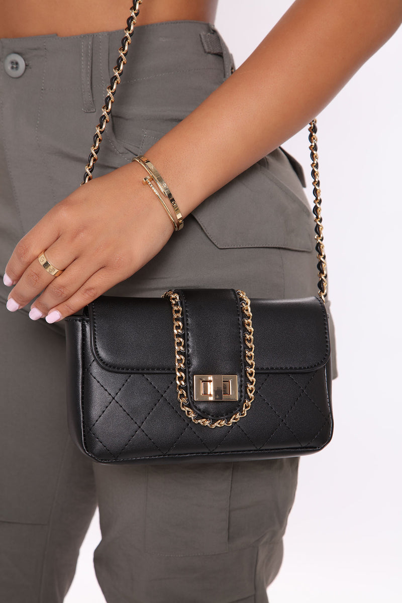 Meaning Of Love Quilted Handbag - Black | Fashion Nova, Handbags ...