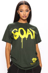 GOAT Graffiti Top - Green