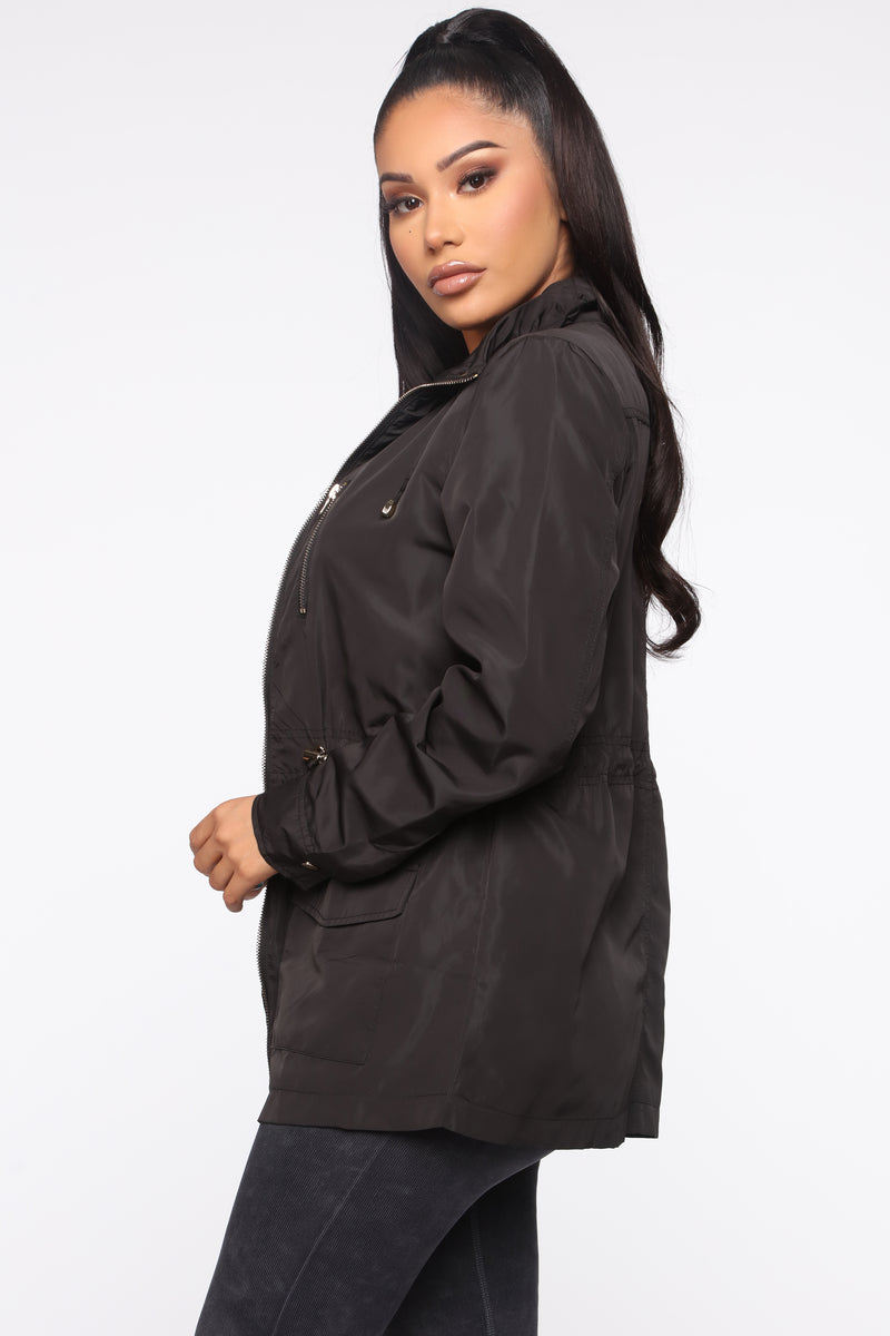 Maiya Anorak Jacket - Black | Fashion Nova, Jackets & Coats | Fashion Nova