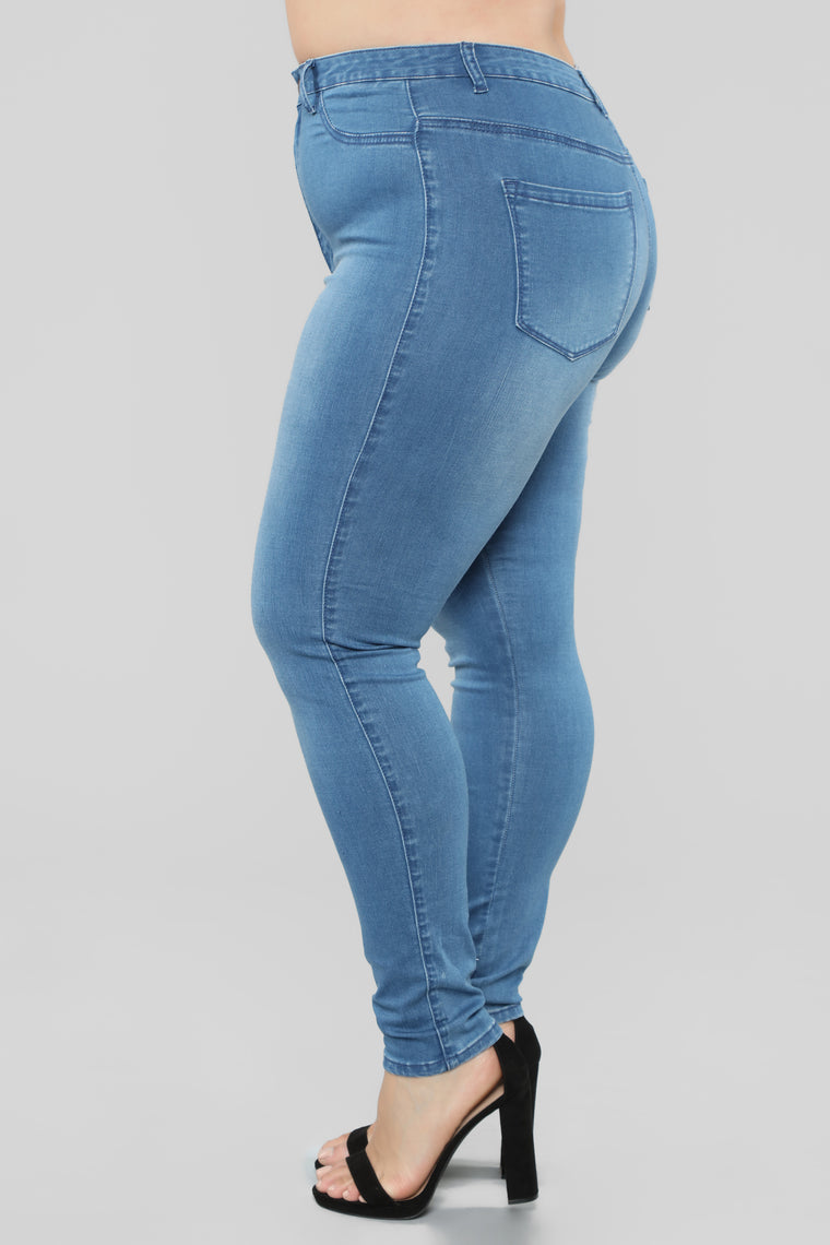Billy Jeans - Medium Blue - Jeans - Fashion Nova