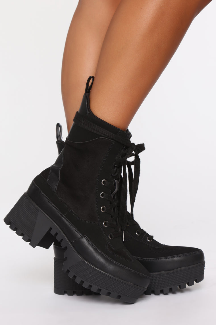 fashion nova platform boots