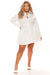Gone Away Poplin Shirt Dress - White