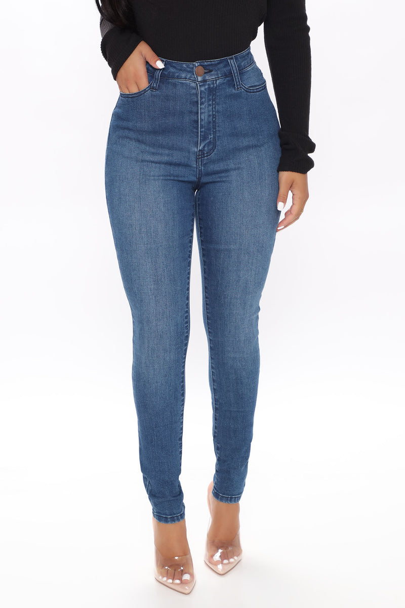 What A Stand Out Skinny Jeans - Medium Blue Wash | Fashion Nova, Jeans ...