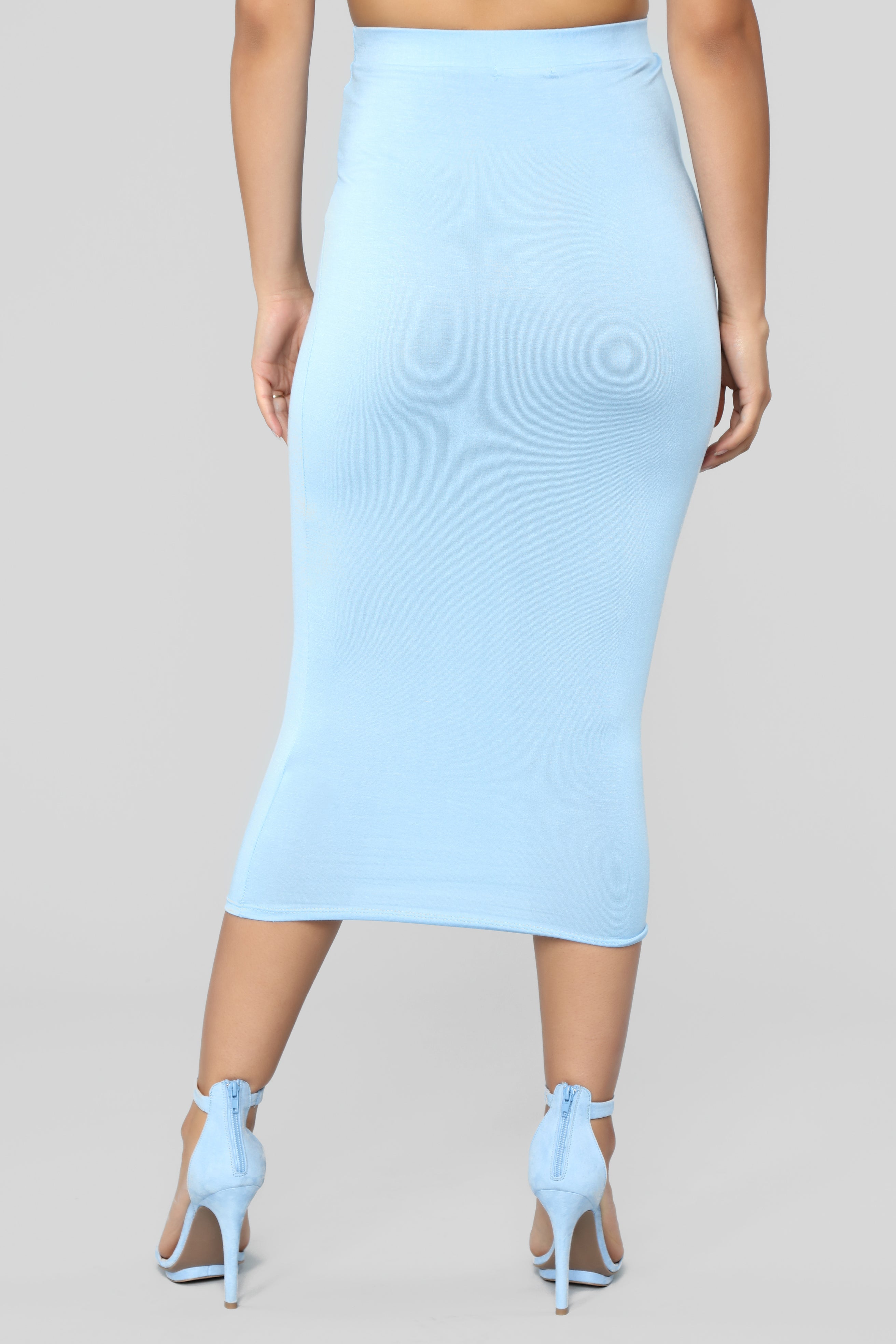 No Manners Skirt Set - Baby Blue – Fashion Nova