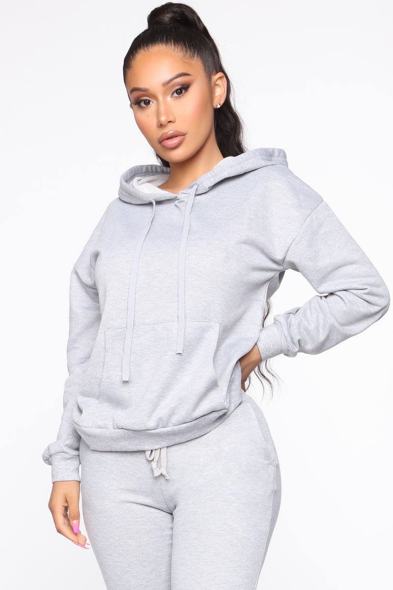 See You In The Morning Oversize Hoodie - Heather Grey | Fashion Nova ...