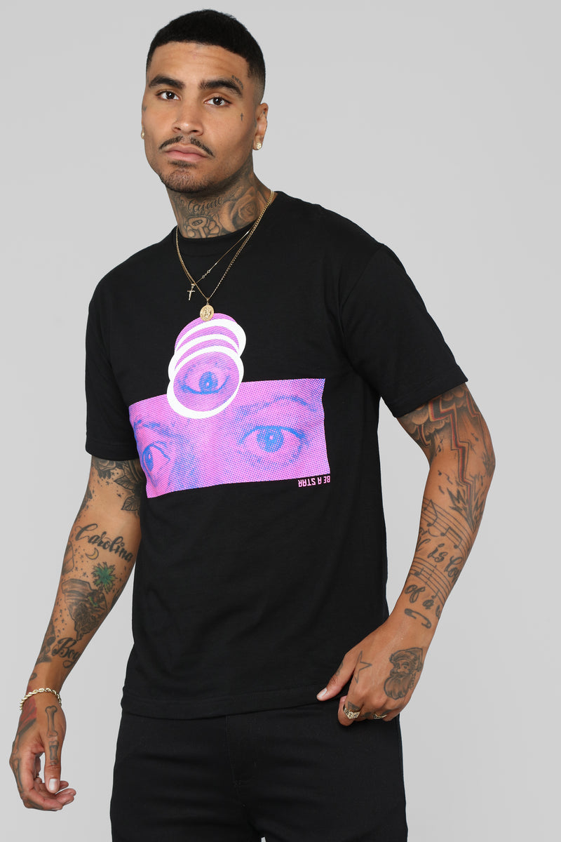 Third Eye Tee - Black | Fashion Nova, Mens Graphic Tees | Fashion Nova