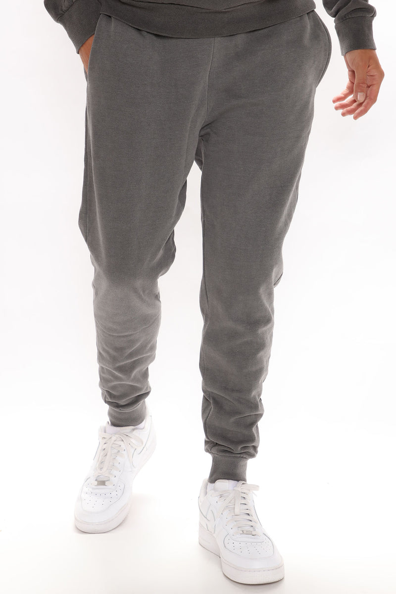 Tyson Vintage Wash Jogger - Black, Mens Pants | Fashion Nova