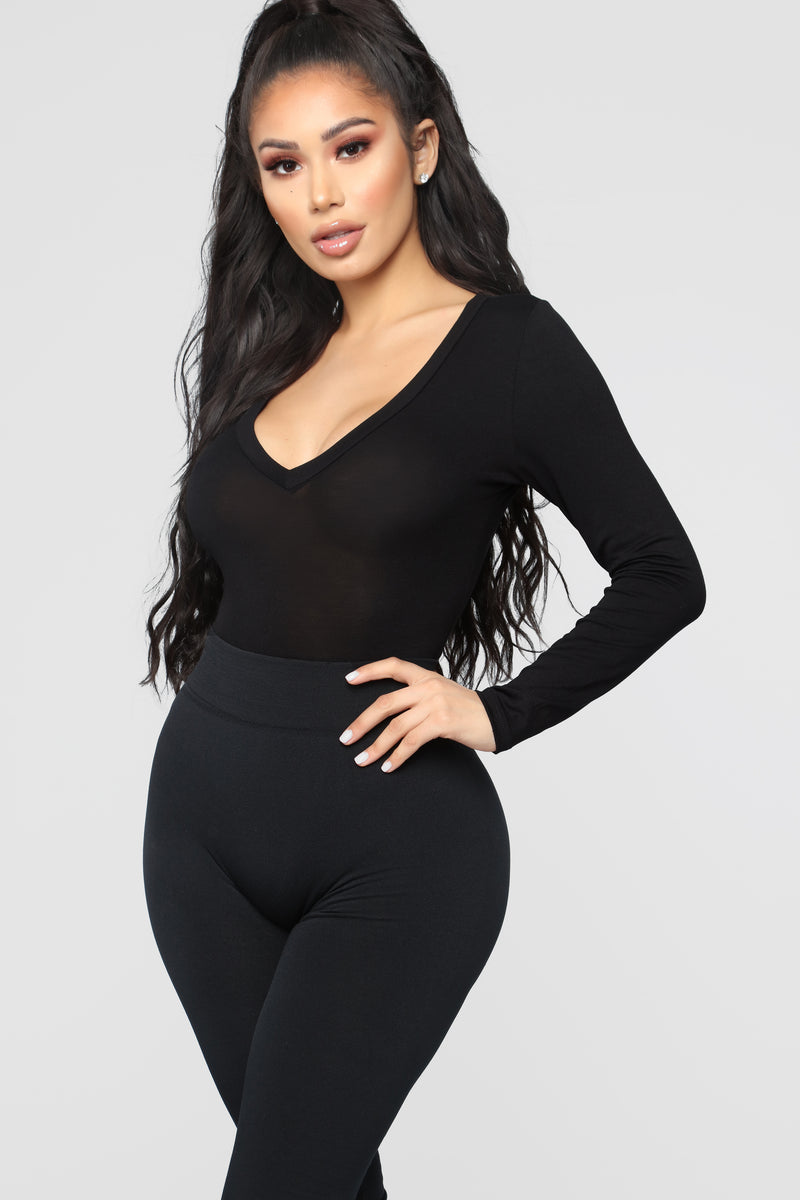 Voted Most Popular Bodysuit Black Fashion Nova Basic Tops And Bodysuits Fashion Nova