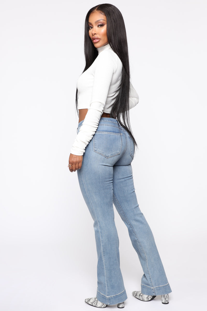 Karli High Rise Jeans - Light Blue Wash | Fashion Nova, Jeans | Fashion ...