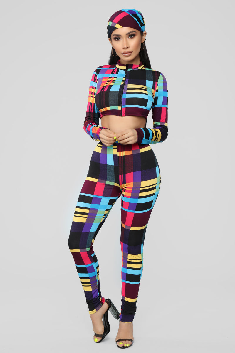 Feeling Some Type Of Way 3 Piece Set - MultiColor | Fashion Nova ...