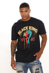 King Short Sleeve Tee - Black