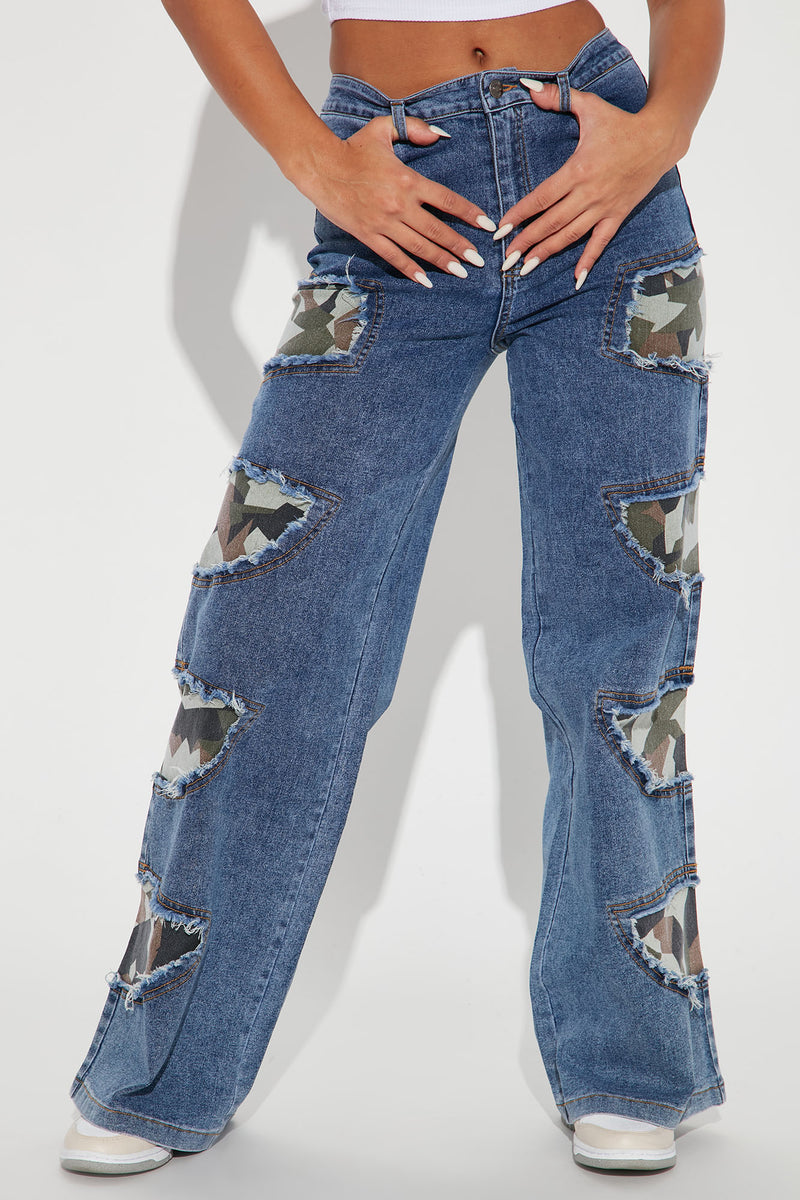 Peek-A-Boo 90's Baggy Jeans - Dark Wash | Fashion Nova, Jeans | Fashion ...