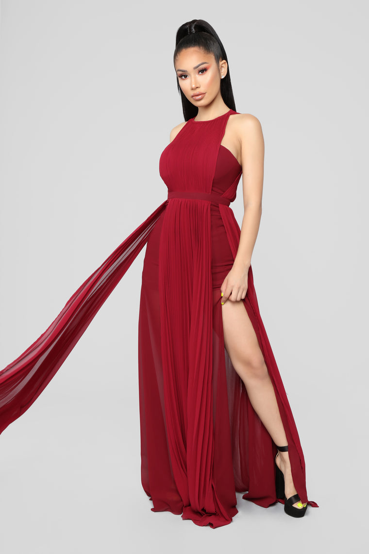 Khaleesi Dress - Wine