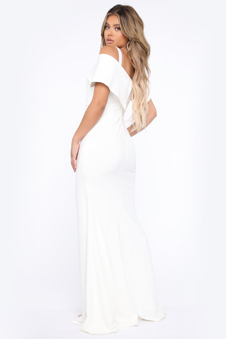 Evening Debut Gown - White - Dresses - Fashion Nova