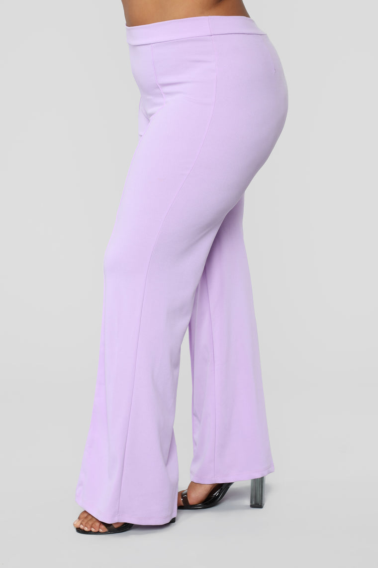 Victoria High Waisted Dress Pants - Lavender – Fashion Nova