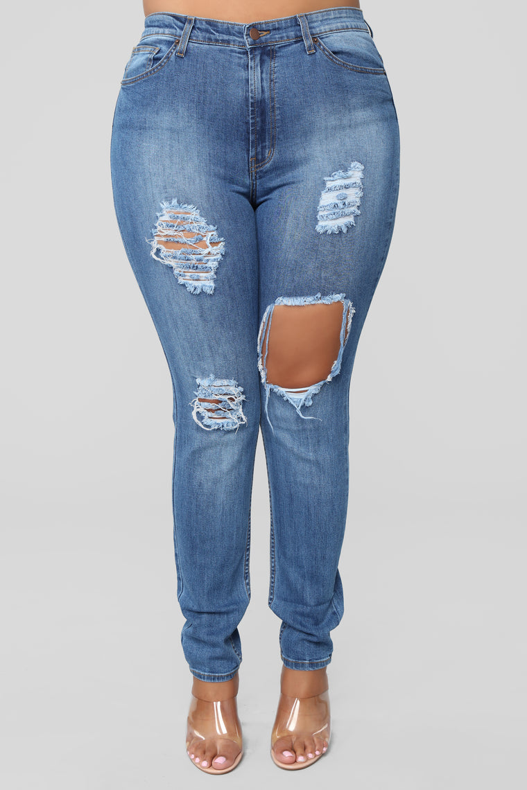 Seek and Destroy Jeans - Light Stone - Jeans - Fashion Nova