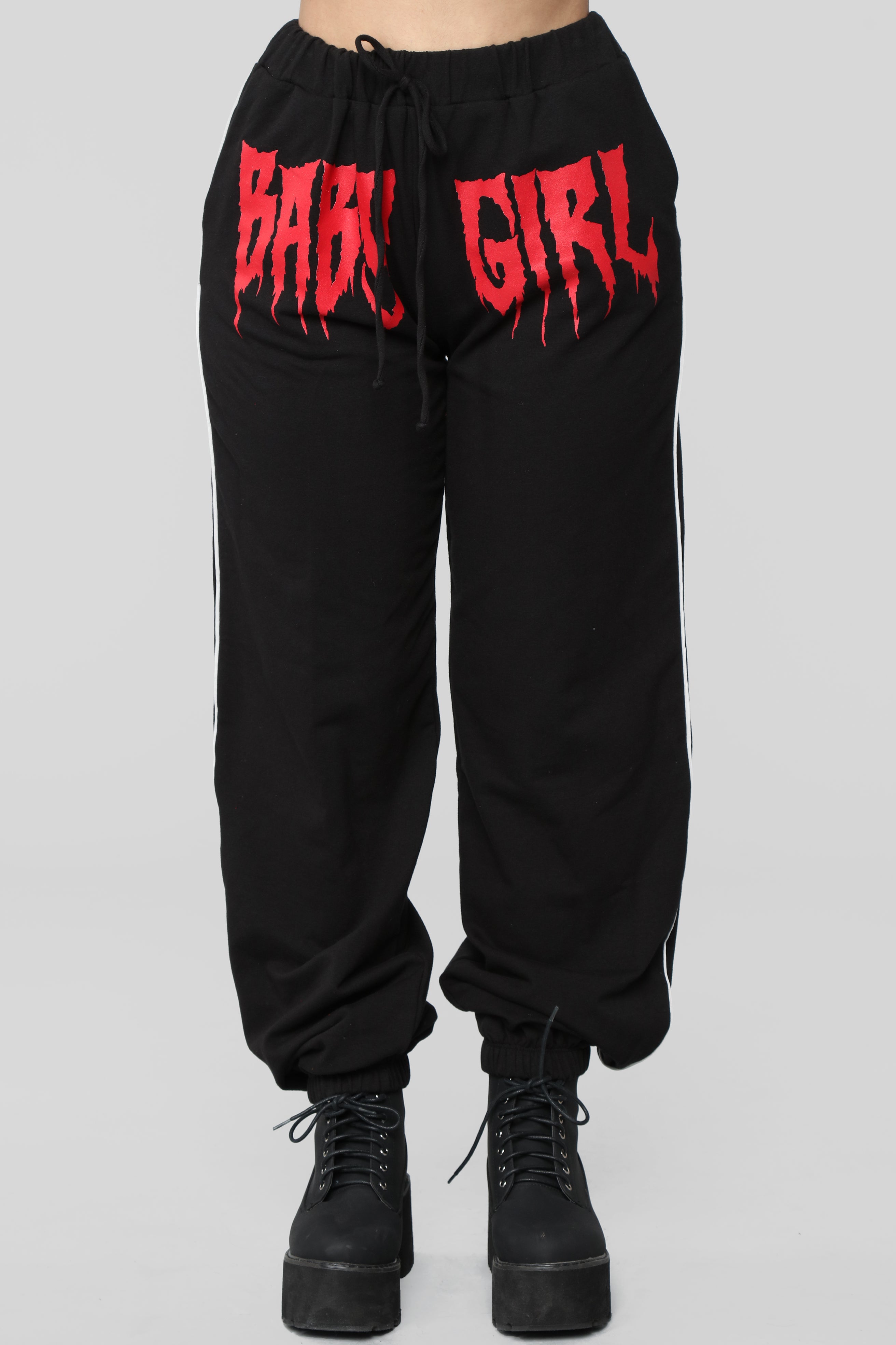 black girl sweatpants