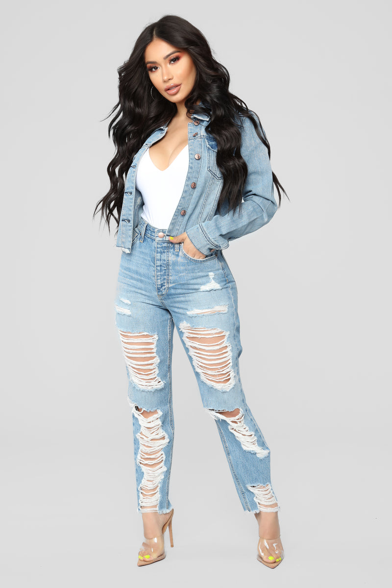 Denim Craze Jacket - Light Wash | Fashion Nova, Jackets & Coats ...