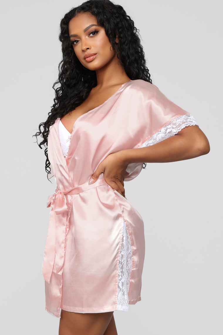 fashion nova silk robe