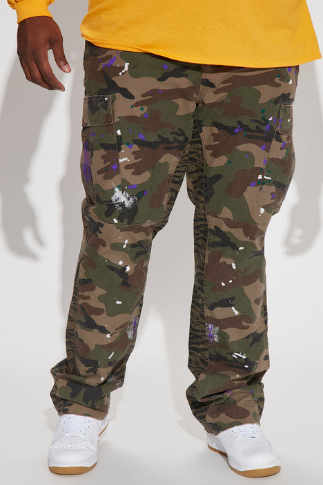 Onderverdelen een kopje ruw Slim Flare Cargo Pants - Camouflage | Fashion Nova, Mens Pants | Fashion  Nova