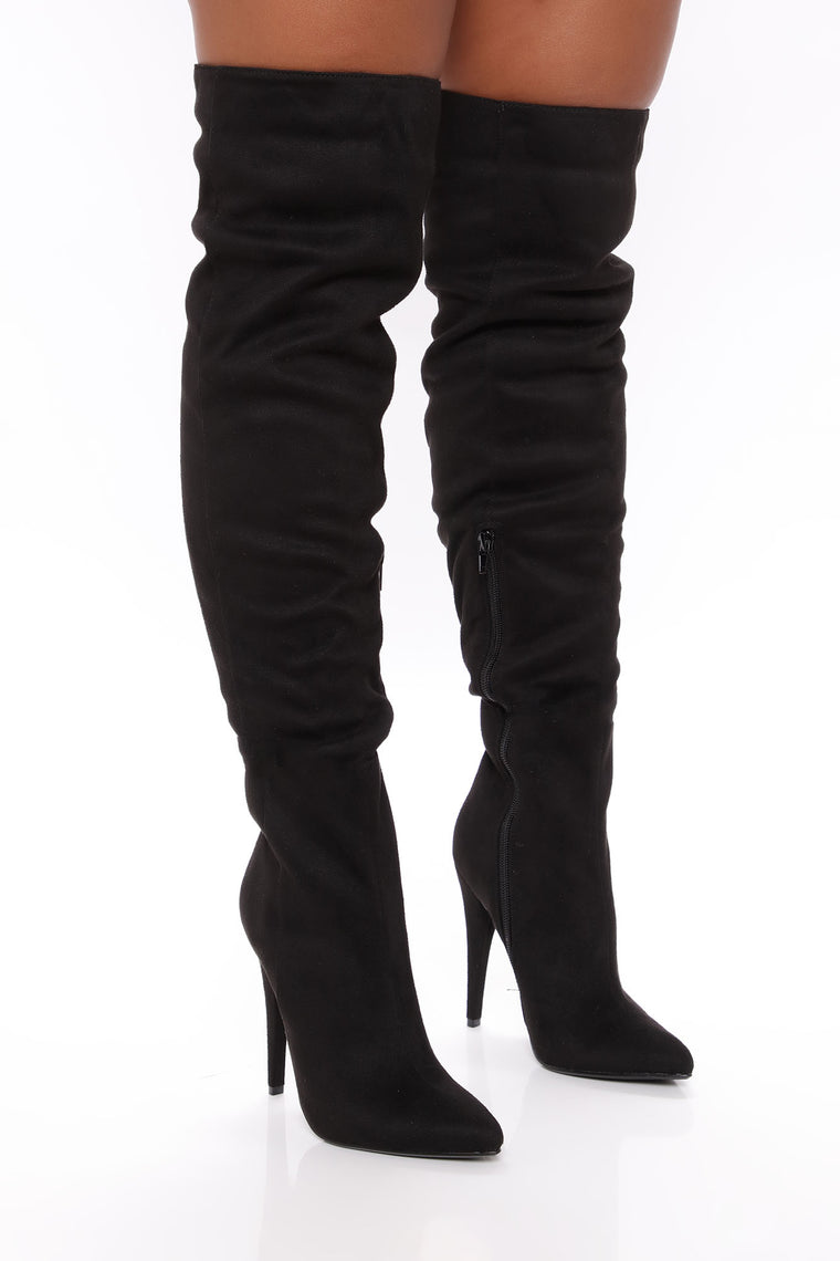 fashion nova over the knee boots