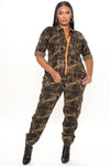 Bootcamp Jumpsuit - Camouflage