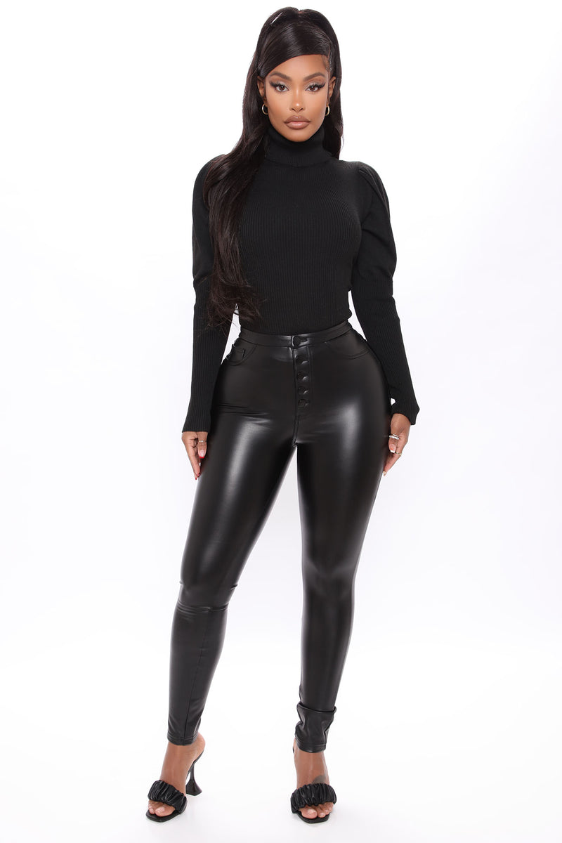 Adored By You Turtleneck Sweater - Black | Fashion Nova, Sweaters ...