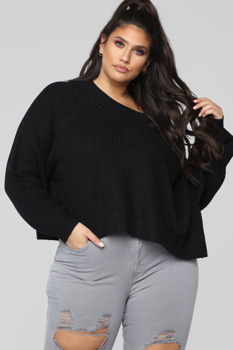 Don't Get Too Chilly Sweater - Black | Fashion Nova, Sweaters | Fashion ...