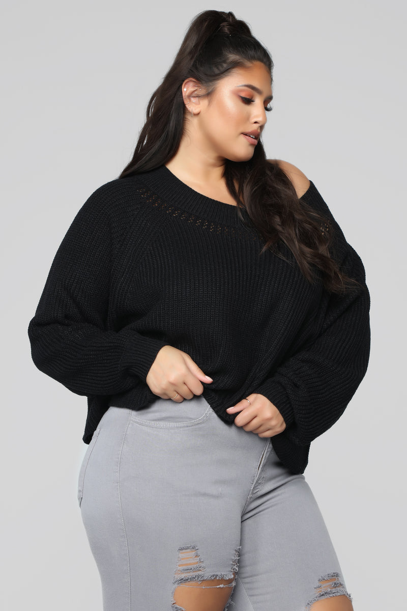 Don't Get Too Chilly Sweater - Black | Fashion Nova, Sweaters | Fashion ...