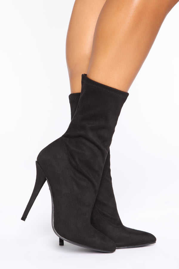 fashion nova snakeskin booties