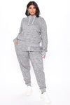 Tennis And Chill Fleece Jogger - Heather Grey