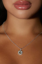 Cutie Alert Necklace - Silver