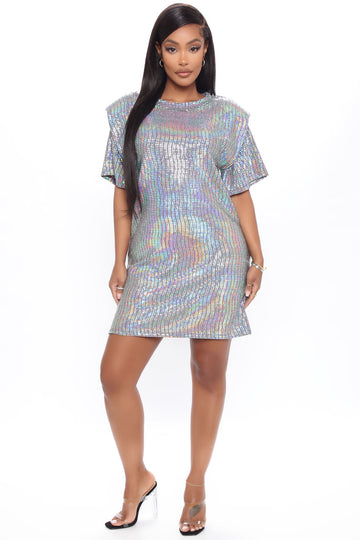 ultra radiant sequin dress