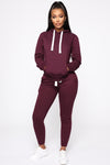 Relaxed Vibe Joggers - Plum