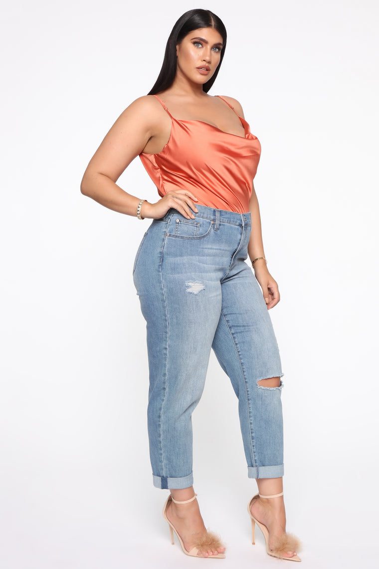 Bossy Diva Booty Shaping Jeans Light Blue Wash Fashion Nova 