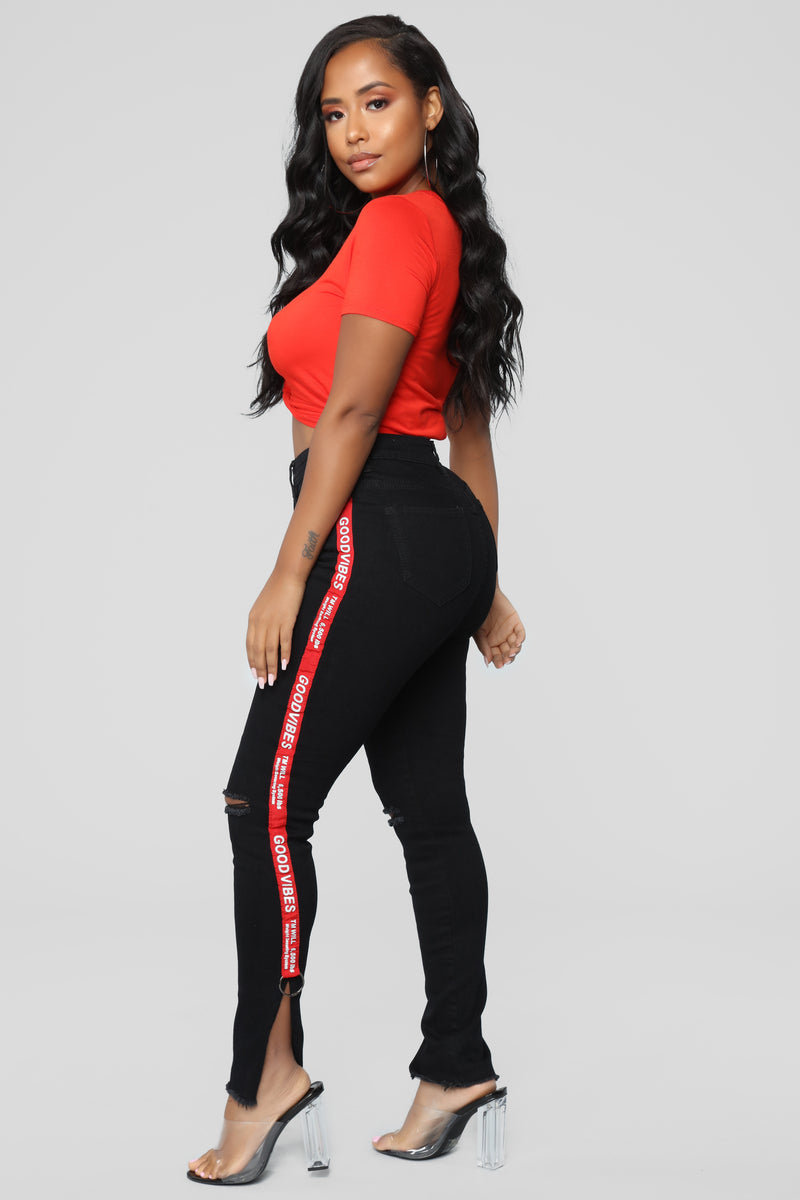 Get This Feeling High Rise Ankle Jeans - Black | Fashion Nova, Jeans ...