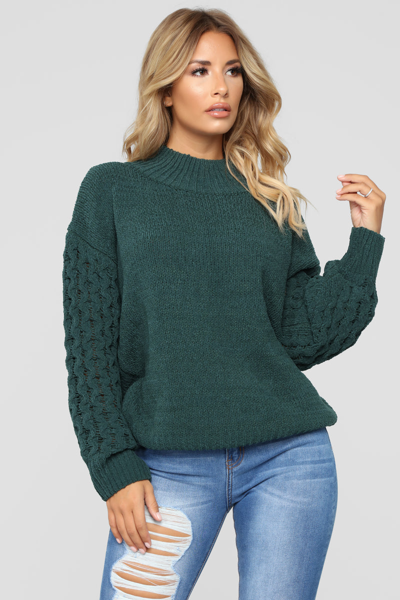 Made For Me Sweater - Hunter | Fashion Nova, Sweaters | Fashion Nova