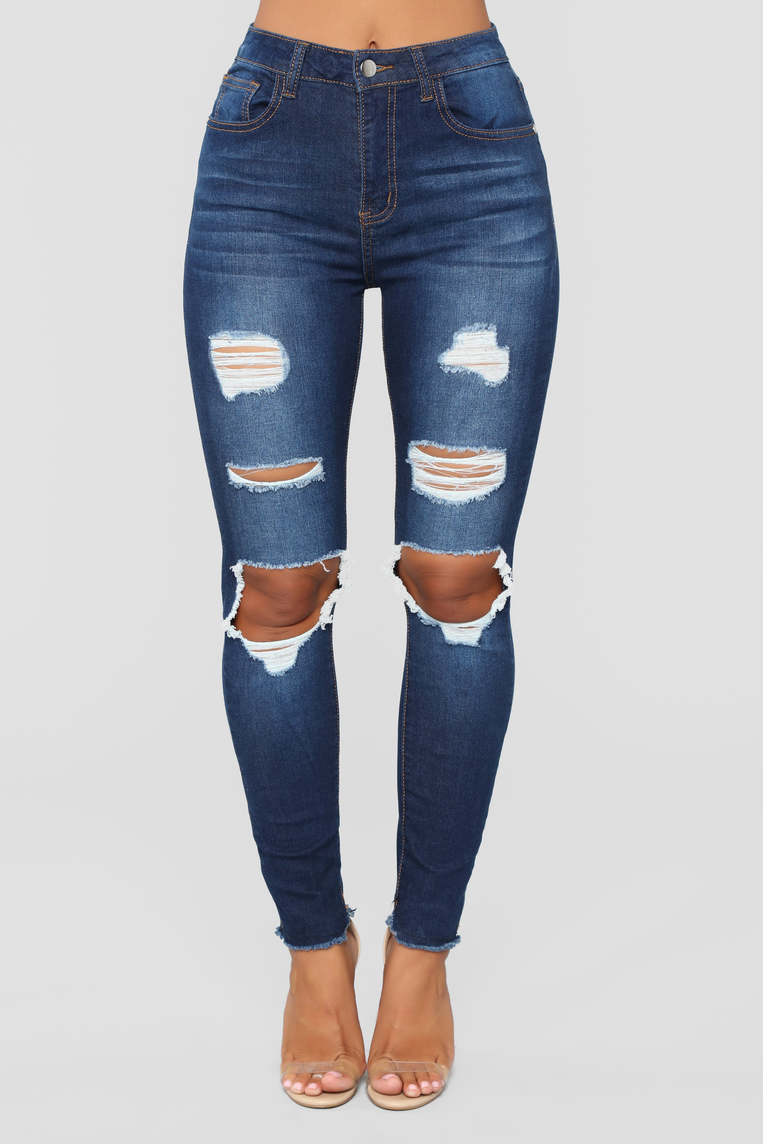 On The Run Skinny Jeans - Dark Wash – Fashion Nova