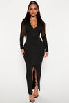 Zaria Maxi Dress - Black