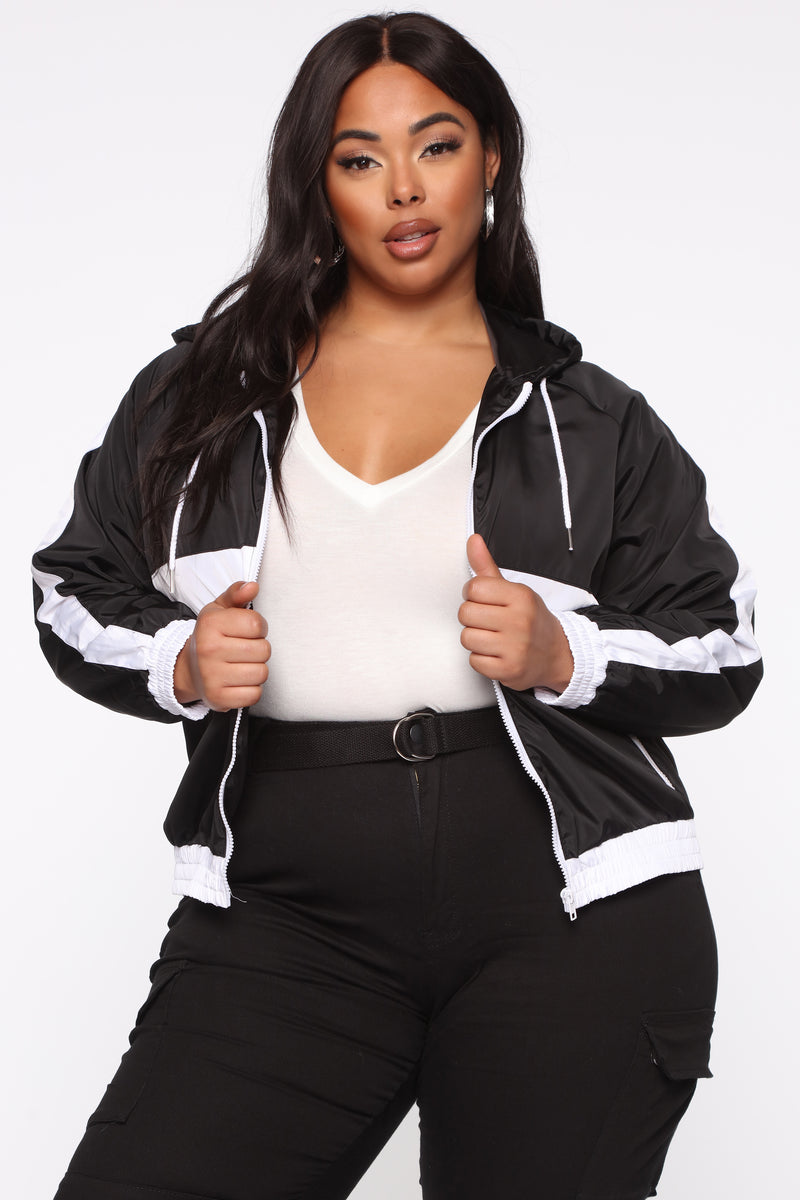 Run Back To Me Windbreaker Jacket - Black/Combo | Fashion Nova, Jackets ...