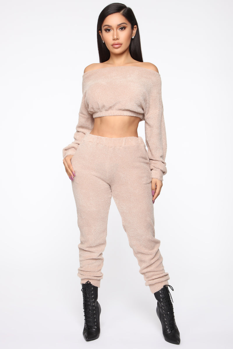 Cool N' Cozy Pant Set - Taupe | Fashion Nova, Matching Sets | Fashion Nova