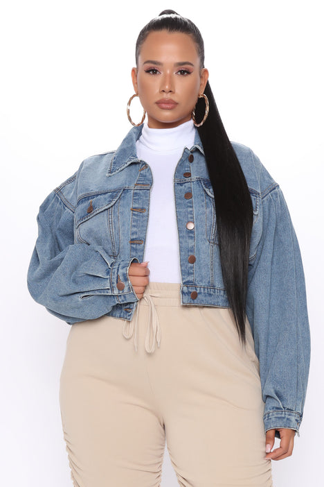 short denim jackets for dresses