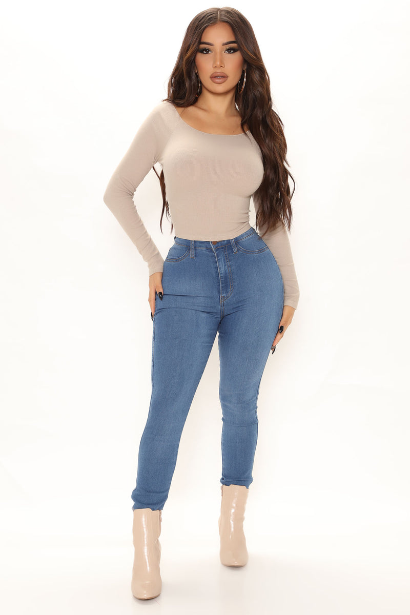 Forever My Favorite Top - Taupe | Fashion Nova, Basic Tops & Bodysuits ...